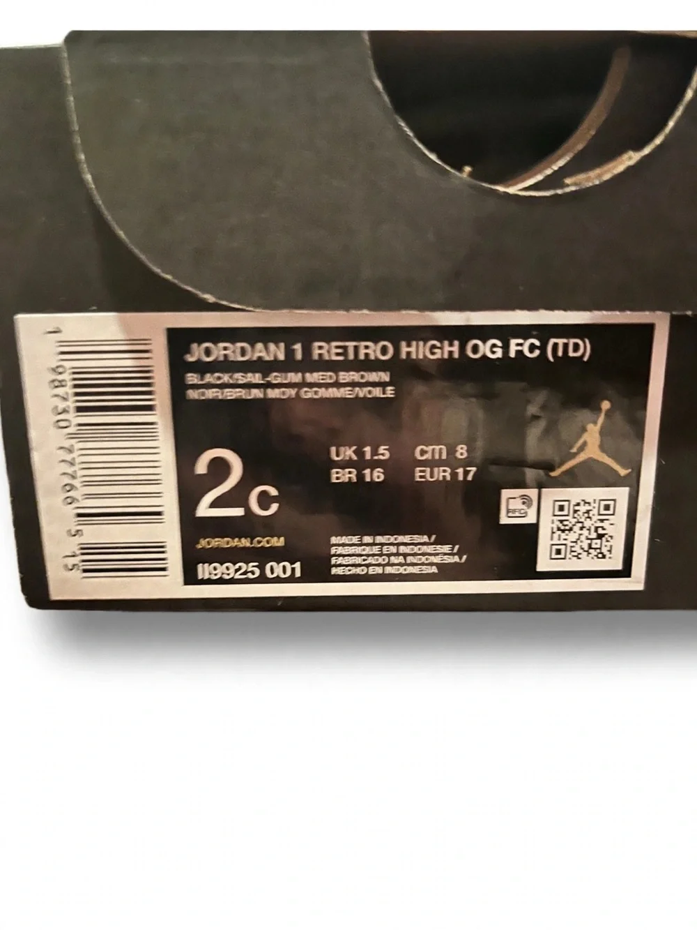 Nike Air Jordan 1 Toddler Shoes